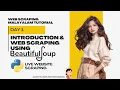 Day 1 - Introduction Web Scraping Using BeautifulSoup