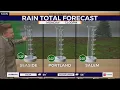 Rain chances increase around Portland