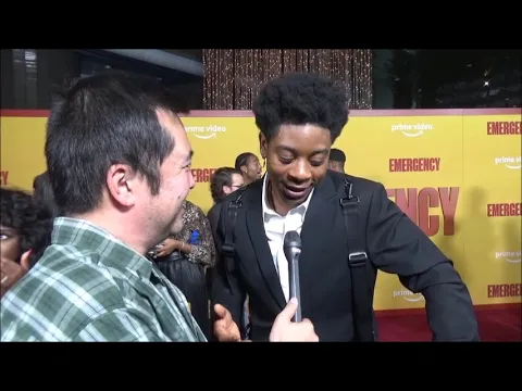 RJ Cyler Red Carpet Interview for Prime s Emergency