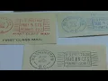 Old 60 s Permit Meter Stamps