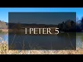 A reading of 1 Peter 5 from the New Living Translation