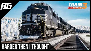 Norfolk Southern Heavy Coal Train Train Sim World 3