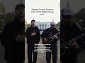 Lagu Singing PROTEST SONGS in front of the White House part 1 Blood // Water #protest #politicalart #rock