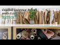 Fabric Snippet Rolls Clusters FREE Create Stunning Fabric Art Journal Covers 2025