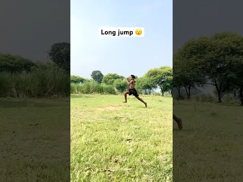 Long jump 🤟😮 !#shorts #viralvideo #longjump #jump