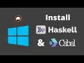 Install Haskell Compiler Cabal on Windows