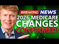 BREAKING All 2026 Medicare Increases CONFIRMED - Full Cost Breakdown