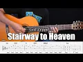 Download Lagu Stairway to Heaven - Led Zeppelin - Fingerstyle Guitar Tutorial + TAB \u0026 Lyrics