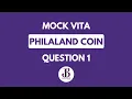 Philaland Coin TCS Mock vita Question Discussion mock vita Code Vita SkillBout