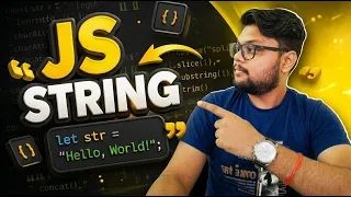 JavaScript String Complete Tutorial for Beginners with All Methods Examples and Interview Questions