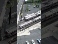 Train Waiting on Tracks