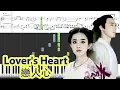 [Piano Tutorial] Lover's Heart | 戀人心 (The Journey of Flower | 花千骨) - Wei Xinyu | 魏新雨