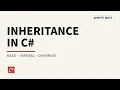 Inheritance in C How base virtual and override Work