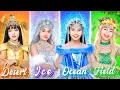 Lagu Ocean Vs Desert Vs Ice Vs Field Princess In Royal Family! Secrets Of Makeover Contest