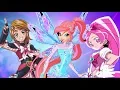 Download Lagu The Winx \u0026 The Pretty Cure Transform Together [Tynix Transformation]