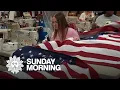 Salute to a flag maker