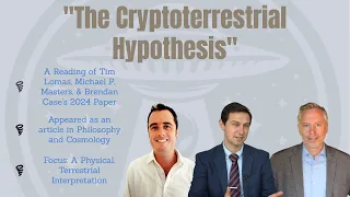 Ep 012 A Reading of The Cryptoterrestrial Hypothesis by Lomas Masters Case