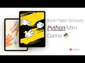 Rock Paper Scissors Python Mini Project Python Mini Game Pycharm