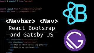 How to Use the React Bootstrap Nav and Navbar in Gatsby JS Dark Mode too