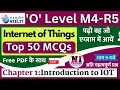 O Level M4-R5 Important MCQs Intrduction to Internet of Things MCQs O Level MCQ For O Level