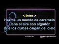 Danna Paola - Mundo De Caramelo (Versión Karaoke)