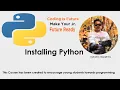 Installing Python