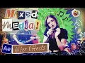 Mixed Media Effect Tutorial - After Effects Make Mixed Media Collage Animations