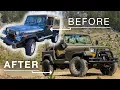 YJ Jeep Wrangler Build - Salvage Auction Jeep Wrangler Renovation