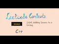 2109 Adding Spaces to a String Leetcode Medium Cpp