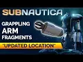 Prawn Suit Grappling Arms UPDATED Location SUBNAUTICA