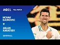 Download Lagu Novak Djokovic v Aslan Karatsev Full Match | Australian Open 2021 Semifinal