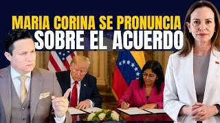 MARÍA CORINA EXPONE EL GRAN FALLO DEL  ACUERDO PETROLERO