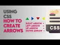 How To create arrows using CSS CSS Arrow Tutorial