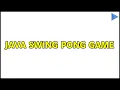Java Swing Pong game 2 Solutions
