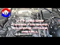 VTT Turbo Forward Intake install and post Install Walk Through WITH intake sounds