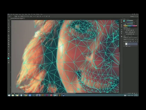 3D Portfolio: Low Poly Portrait - Speed Art