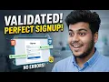 Create a Secure Signup Form with Confirm Password Feature - HTML CSS JS