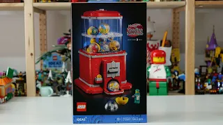 LEGO Ideas 21358 Minifigure Vending Machine Speed Build
