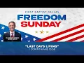 Last Days Living Dr Robert Jeffress June 21 2026