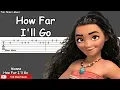 Download Lagu Moana - How Far I'll Go (Alessia Cara) Guitar Tutorial