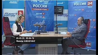 «Наше здоровье» в прямом эфире на «Радио России» — говорим об онкологии