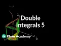 Double integrals 5 Double and triple integrals Multivariable Calculus Khan Academy