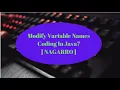 Modify Variable Names Coding in Java7 Letest Nagarro Coding Test Solution