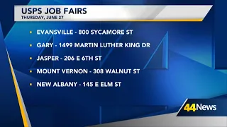 USPS to host Job Fairs around Indiana