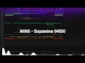 WING - Dopamine 커버해 봤습니다 (MIDI Cover)