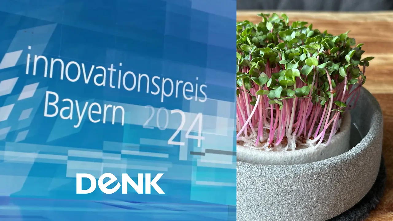 Denk Keramik gewinnt mit dem Mikrogarten den Bayerischen Innovationspreis sh. Video.