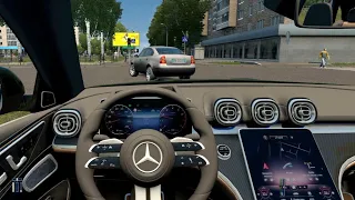 City Car Driving - Mercedes-Benz C300 S206 | Normal Driving