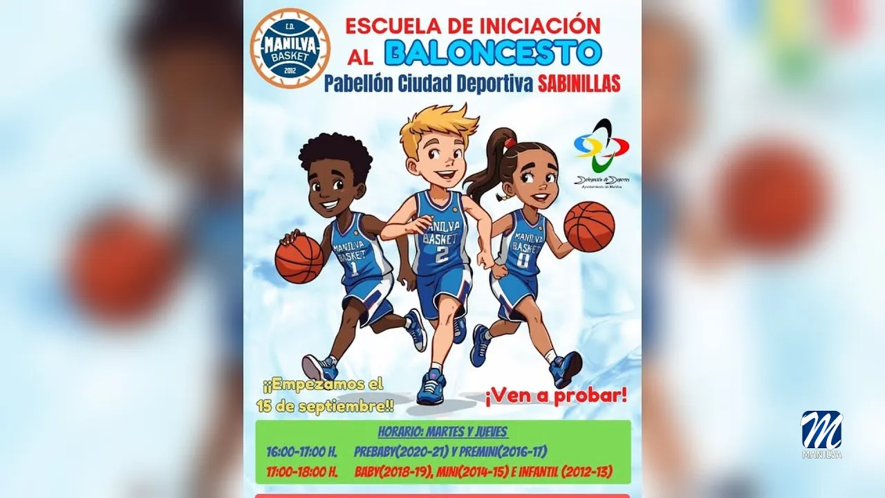 Ya está en marcha la Escuela de Iniciación del Manilva Basket