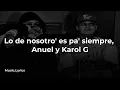 Kris R, Roa, Blessd, Clarent, Luar La L, De La Rose - GANAS REMIX (Letra/Lyrics)