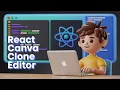 Build a React js Canva Clone Image Photoshop Graphics Editor Using Fabric js Chakra UI